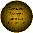 Oval: Conserve Energy / Increase Reliability
